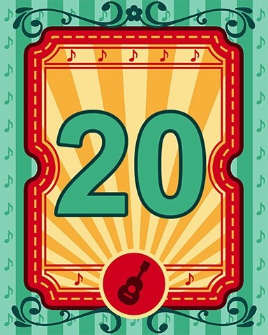 Poppit! HD Mariachi Festival 20 Badge