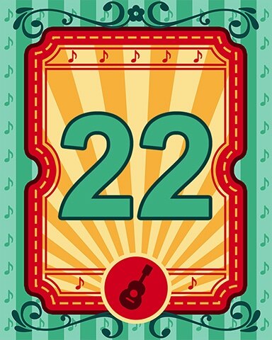 Solitaire Home Story Mariachi Festival 22 Badge