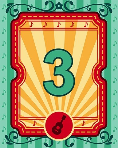 Tri-Peaks Solitaire HD Mariachi Festival 3 Badge