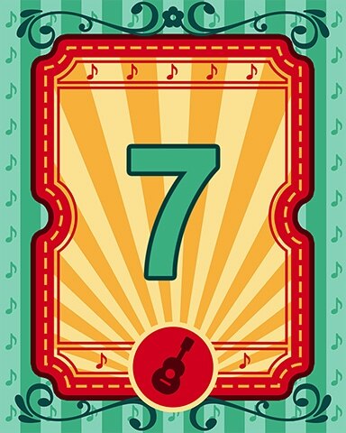 Wheel of Fortune: Pogo Edition Mariachi Festival 7 Badge