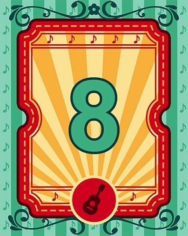 Wheel of Fortune: Pogo Edition Mariachi Festival 8 Badge