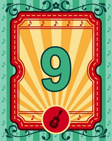 Wheel of Fortune: Pogo Edition Mariachi Festival 9 Badge