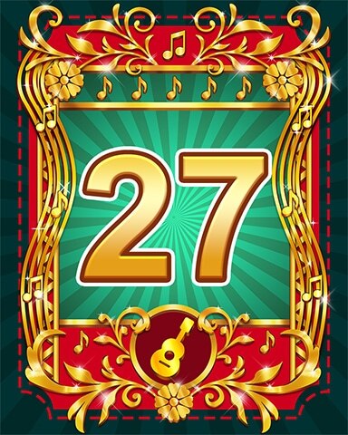 Jet Set Solitaire Mariachi Festival 27 Badge