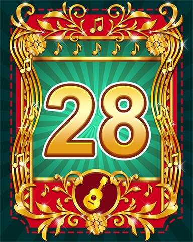 Mahjong Sanctuary Mariachi Festival 28 Badge