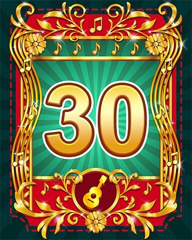 Mahjong Sanctuary Mariachi Festival 30 Badge
