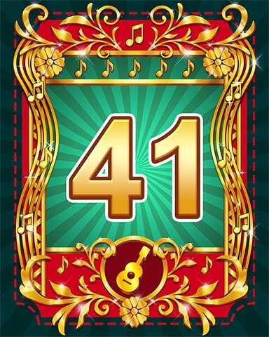 Garden Blast Mariachi Festival 41 Badge