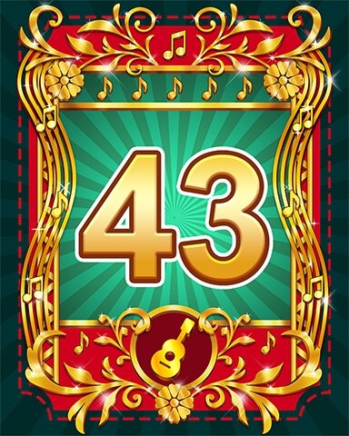 Stack'em HD Mariachi Festival 43 Badge
