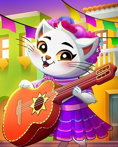 Penny on Vihuela Mariachi Festival Badge