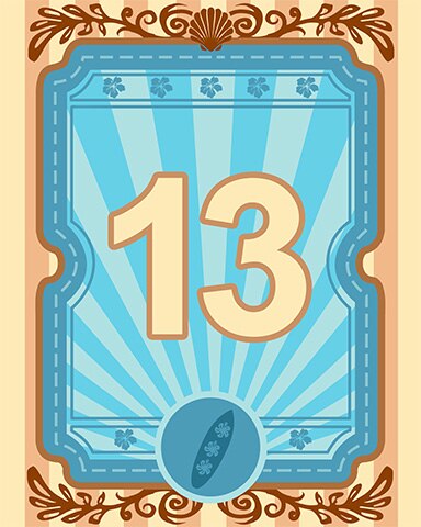 Pogo Garden Blast Surfing Competition Badge 13