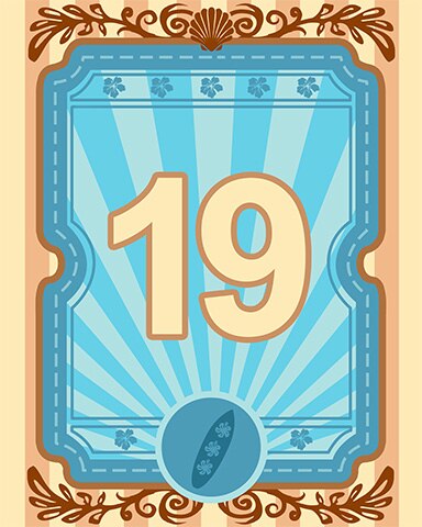 Pogo Wheel of Fortune: Pogo Edition Surfing Competition Badge 19