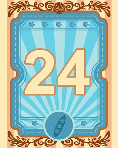 Pogo Bejeweled Stars Surfing Competition Badge 24