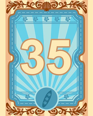 Pogo Mahjong Safari HD Surfing Competition Badge 35