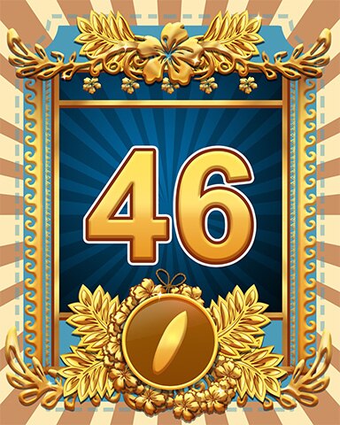 Pogo World Class Solitaire HD Surfing Competition Badge 46