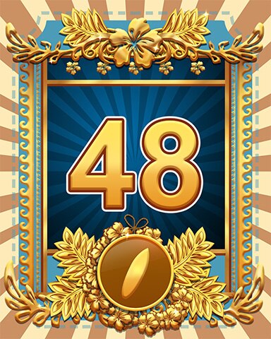 Pogo World Class Solitaire HD Surfing Competition Badge 48