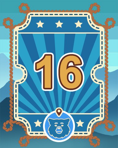 Great Parks 16 Badge - Pogo Slots