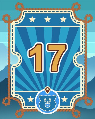 Great Parks 17 Badge - Pogo Slots