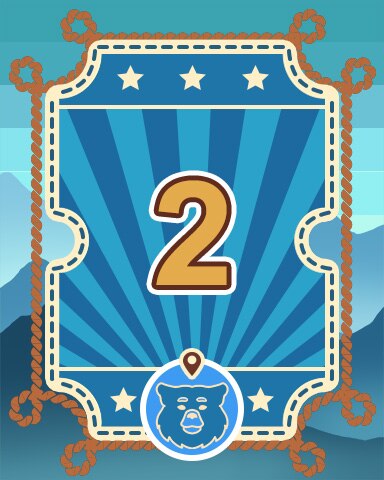 Great Parks 2 Badge - Tri-Peaks Solitaire HD