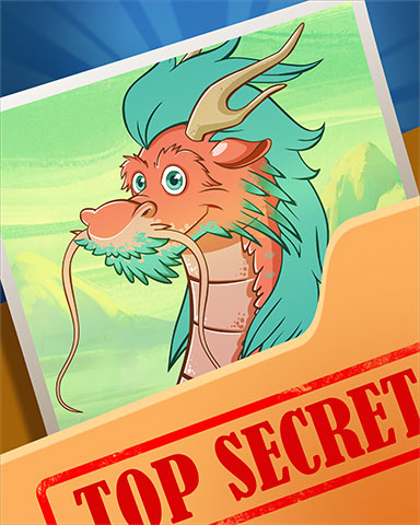 Drake the Dragon Secret Badge