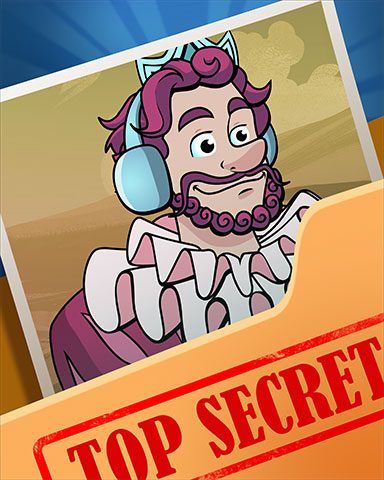 Heart of a King Super Secret Badge