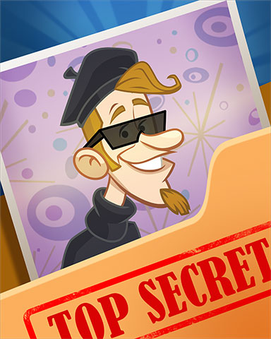 Beatnik Undercover Super Secret Badge