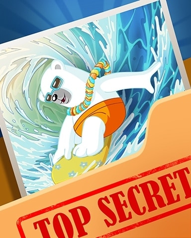 Bearnard Sufing Top Secret Badge