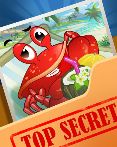 Pinchers' Vacation Super Secret Badge