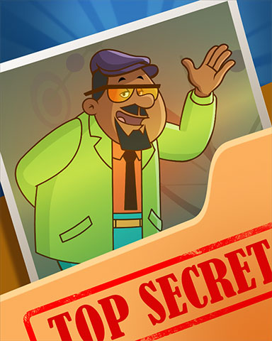 Dave Top Secret Badge