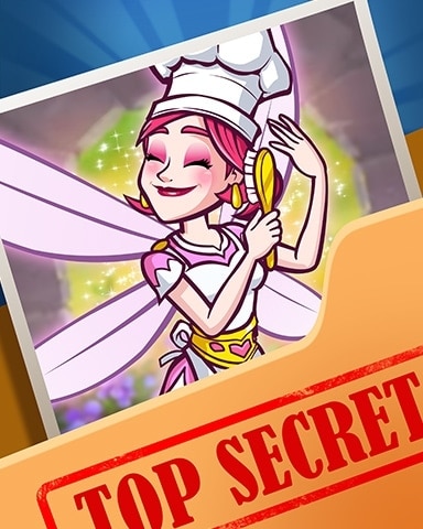Fairy Chef Preparing Top Secret Badge