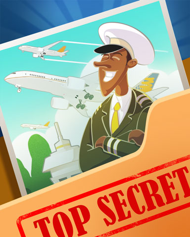 The Captain on Break Super Secret Badge