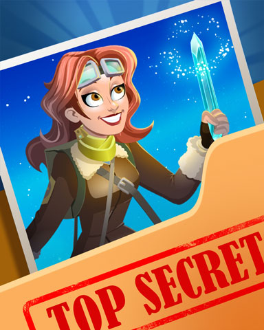 Sparkling Discovery Top Secret Badge