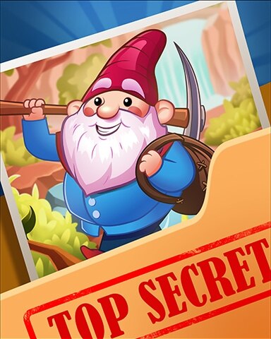 Traveling Gnome Top Secret Badge