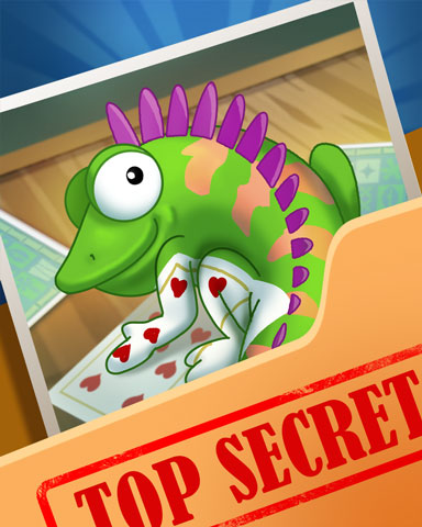 Chameleon's Hiding Spots Super Secret Badge