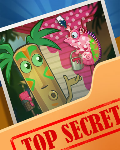 Tiki's Painting Secrets Badge