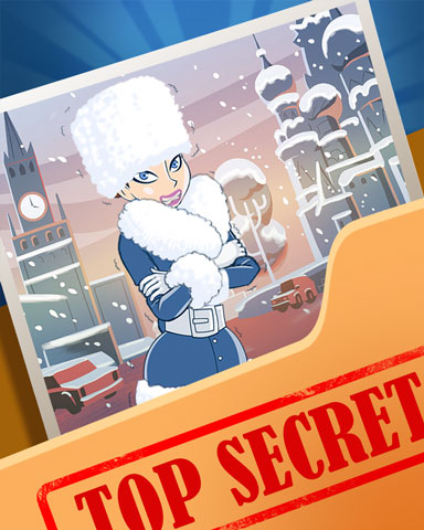 Frosty Getaway Super Secret Badge