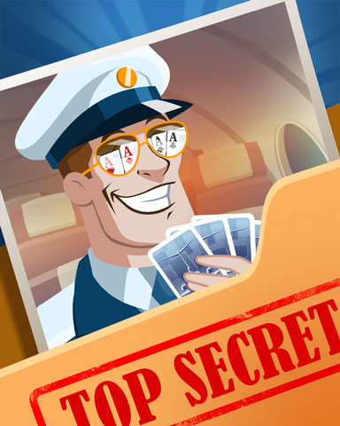 The Captain Classified Super Secret Badge