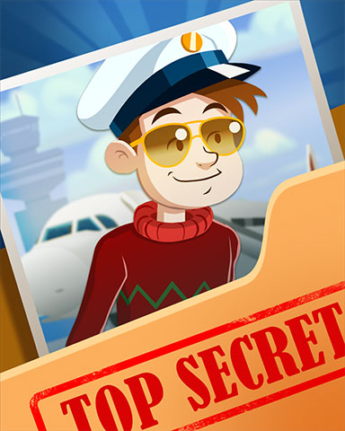 Young King of Clubs Top Secret Badge