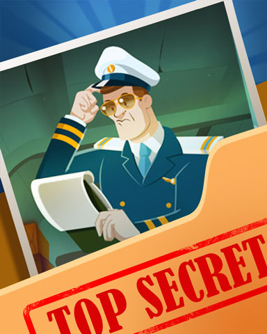 First Class Findings Super Secret Badge