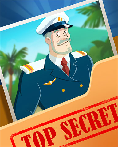 Older King of Clubs Sr Top Secret Badge