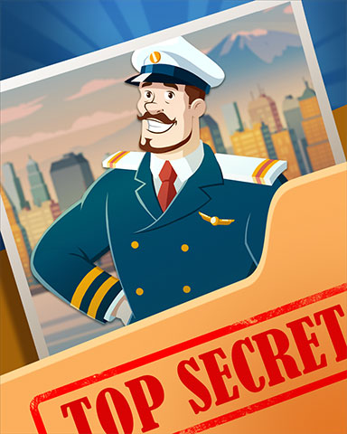 King of Clubs Sr Top Secret Badge