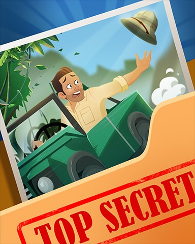 Lost Hat Top Secret Badge