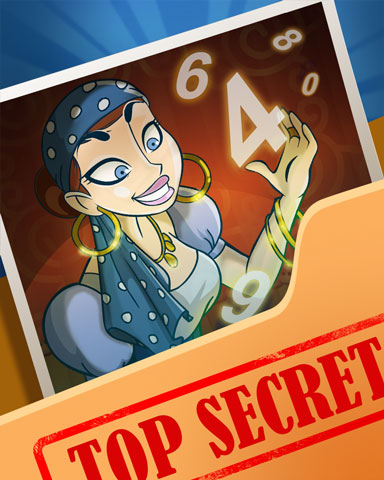 Pam's Fortunes Super Secret Badge