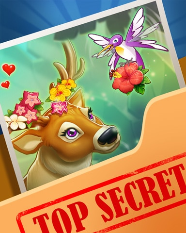Deer Friends Top Secret Badge