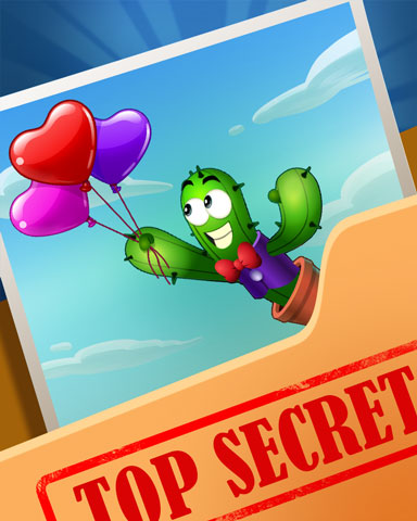 Spike in Flight Super Secret Badge