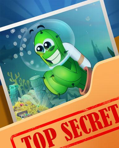 Spike's Diving Records Super Secret Badge