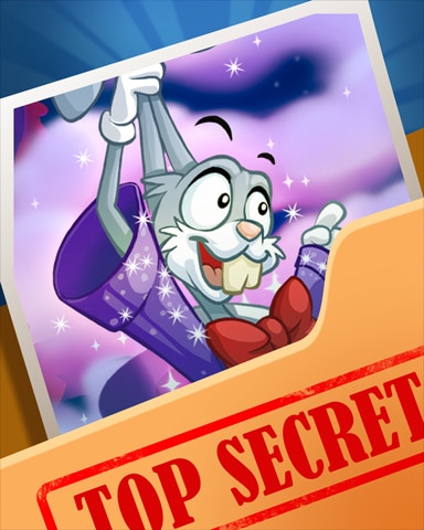Magical Rabbit Top Secret Badge