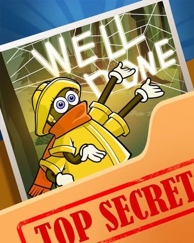 Web of Positivity Super Secret Badge