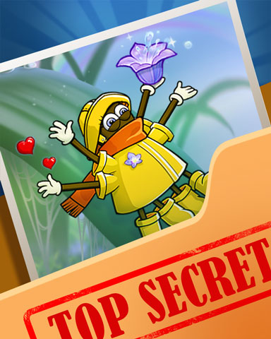 Octavia's Slide Top Secret Badge