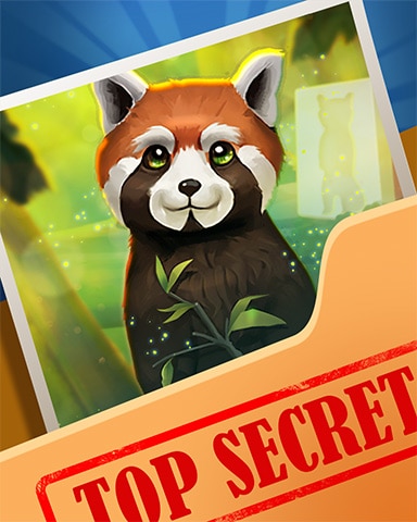 Red Panda Pal Top Secret Badge