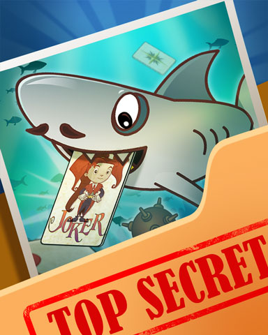 Comical Catch Super Secret Badge