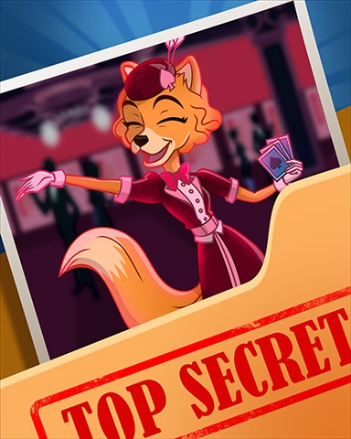 Smiles from Cutie Top Secret Badge